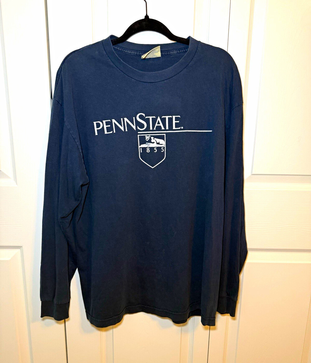 Vintage Penn State Nittany Lions Long Sleeve T Shirt Steve & Barry’s College